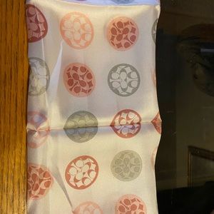 Beautiful Coach Silk Scarves